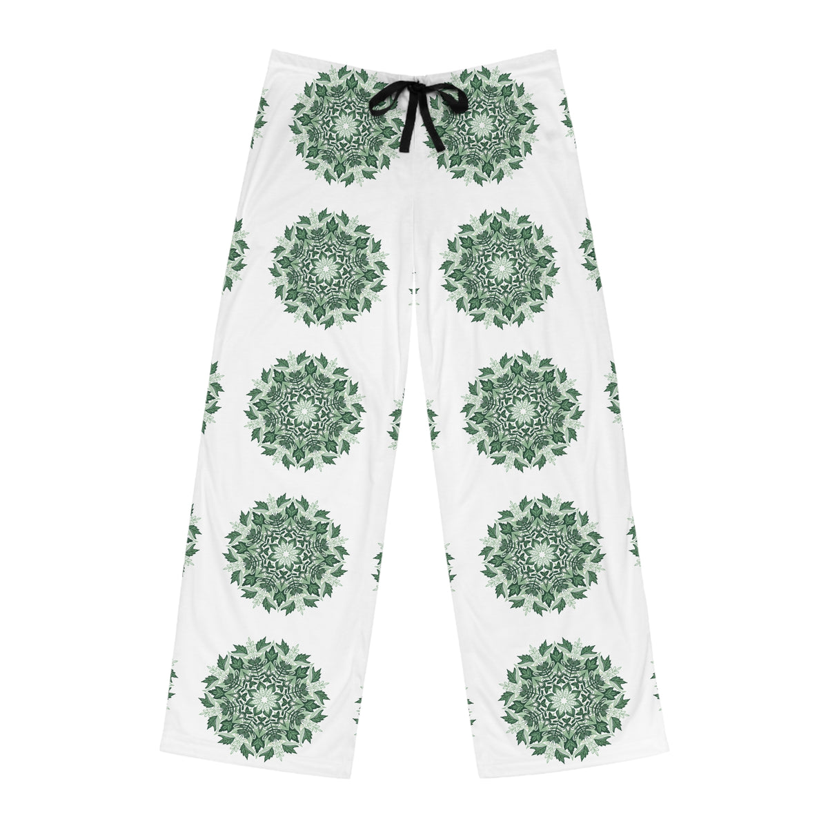 Green Mandala Men's Pajama Pants – Relaxed Lounge Sleepwear