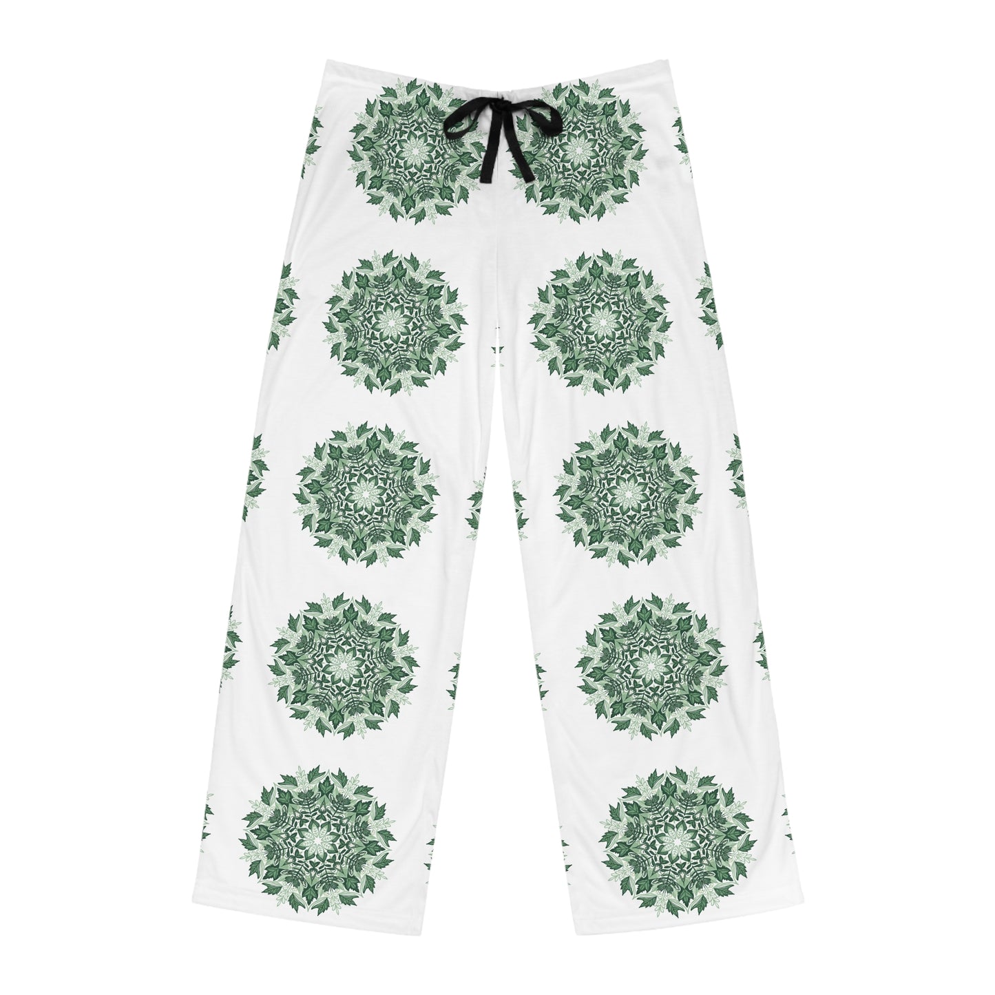 Green Mandala Men's Pajama Pants – Relaxed Lounge Sleepwear