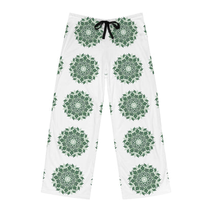 Green Mandala Men's Pajama Pants – Relaxed Lounge Sleepwear