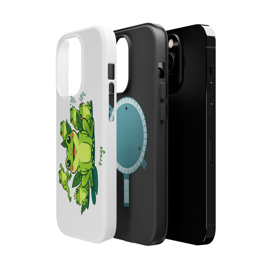 Frog Family Magnetic Impact-Resistant Phone Case