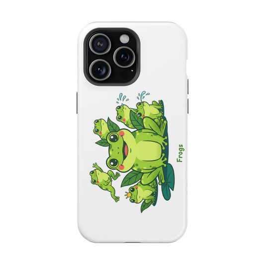 Frog Family Magnetic Impact-Resistant Phone Case