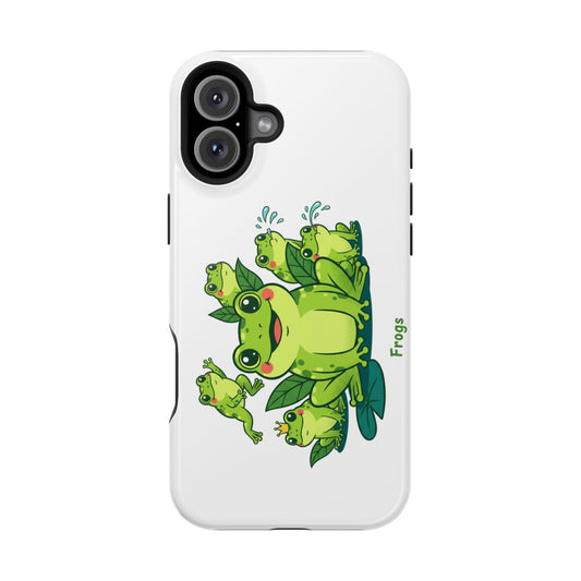 Frog Family Magnetic Impact-Resistant Phone Case