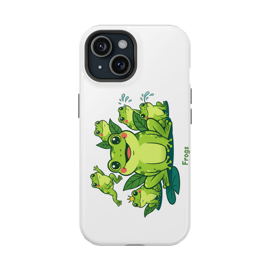Frog Family Magnetic Impact-Resistant Phone Case
