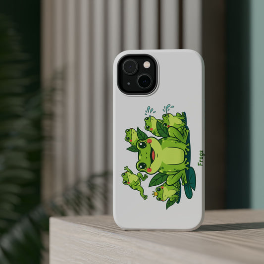 Frog Family Magnetic Impact-Resistant Phone Case