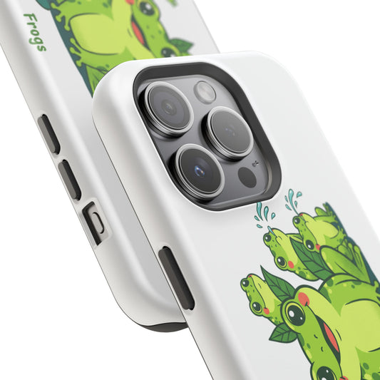 Frog Family Magnetic Impact-Resistant Phone Case