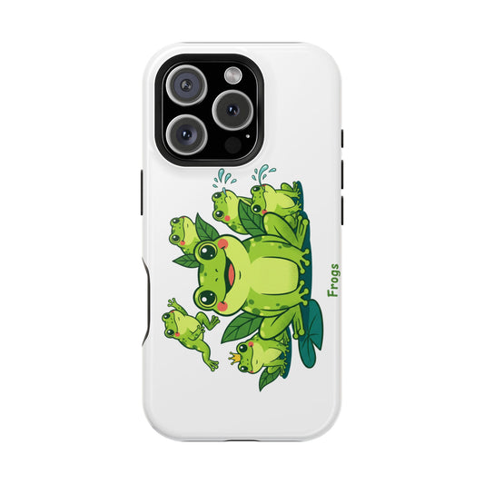 Frog Family Magnetic Impact-Resistant Phone Case