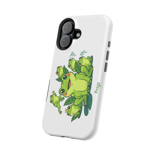 Frog Family Magnetic Impact-Resistant Phone Case