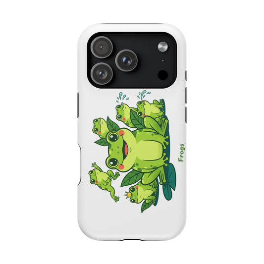 Frog Family Magnetic Impact-Resistant Phone Case