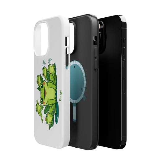 Frog Family Magnetic Impact-Resistant Phone Case