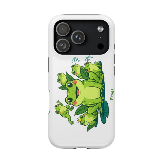 Frog Family Magnetic Impact-Resistant Phone Case