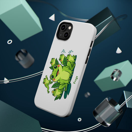 Frog Family Magnetic Impact-Resistant Phone Case