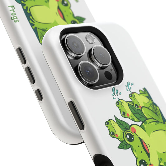 Frog Family Magnetic Impact-Resistant Phone Case