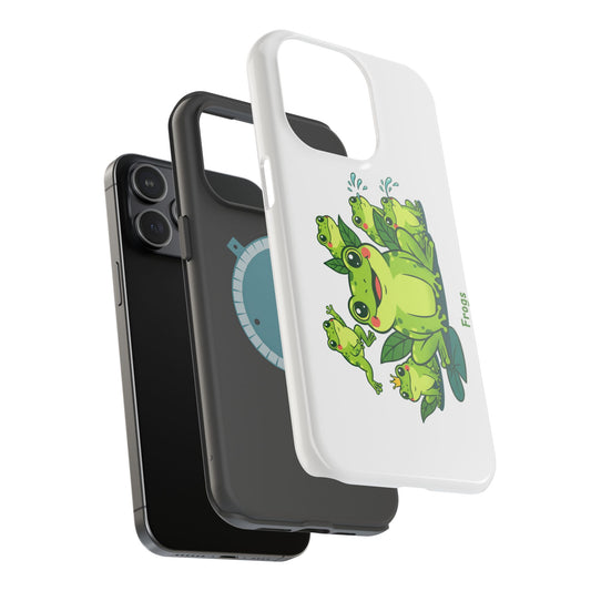 Frog Family Magnetic Impact-Resistant Phone Case