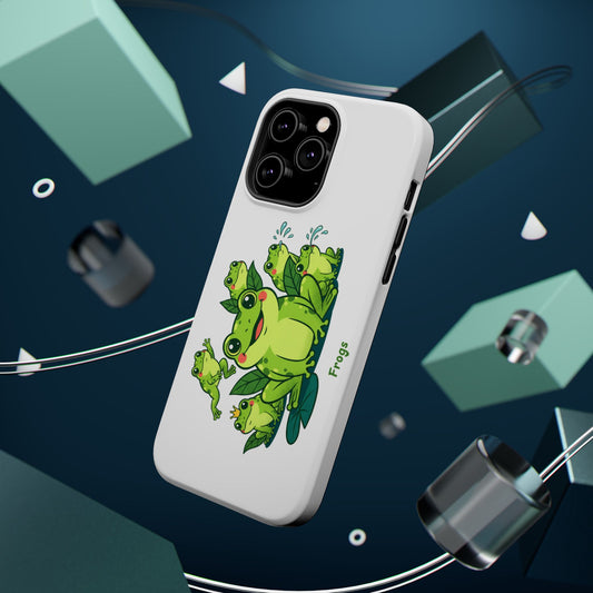 Frog Family Magnetic Impact-Resistant Phone Case