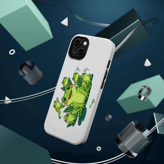 Frog Family Magnetic Impact-Resistant Phone Case
