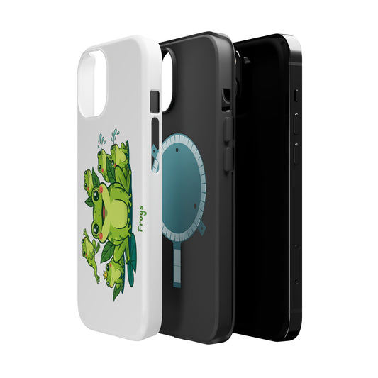 Frog Family Magnetic Impact-Resistant Phone Case