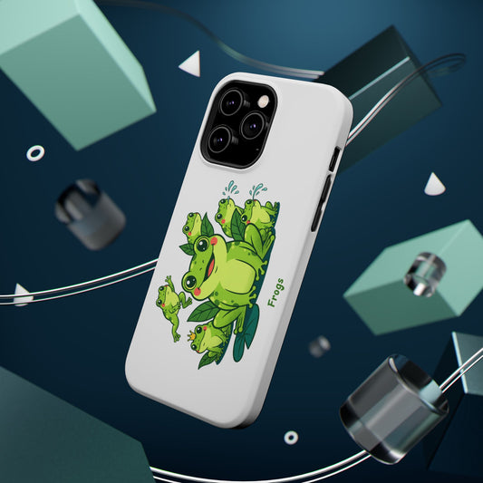 Frog Family Magnetic Impact-Resistant Phone Case