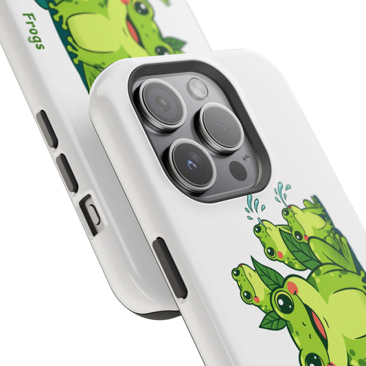 Frog Family Magnetic Impact-Resistant Phone Case