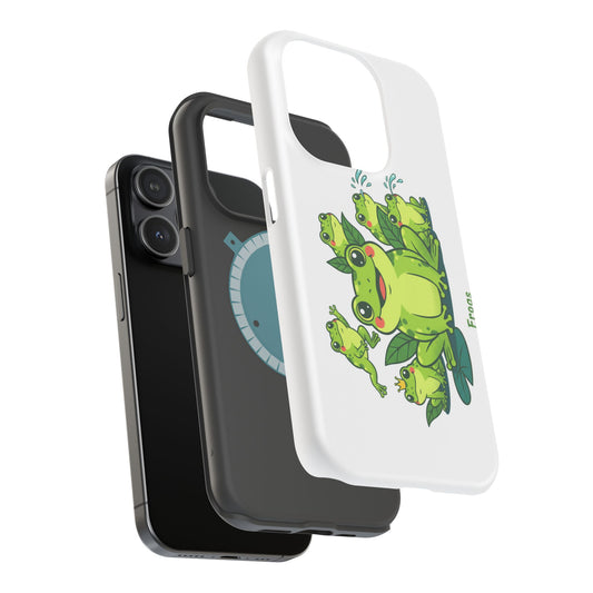 Frog Family Magnetic Impact-Resistant Phone Case