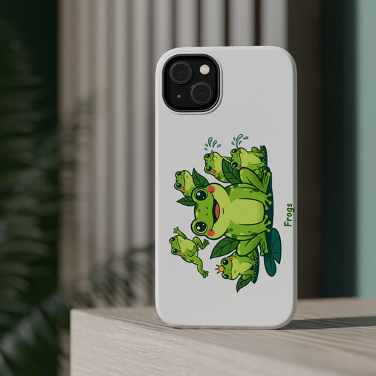 Frog Family Magnetic Impact-Resistant Phone Case