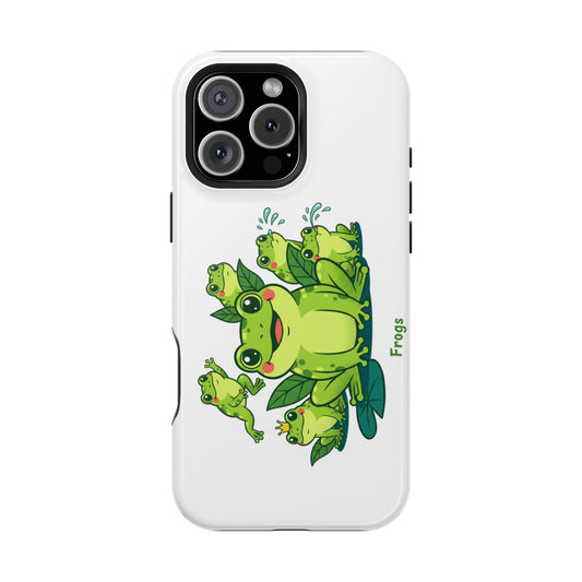 Frog Family Magnetic Impact-Resistant Phone Case