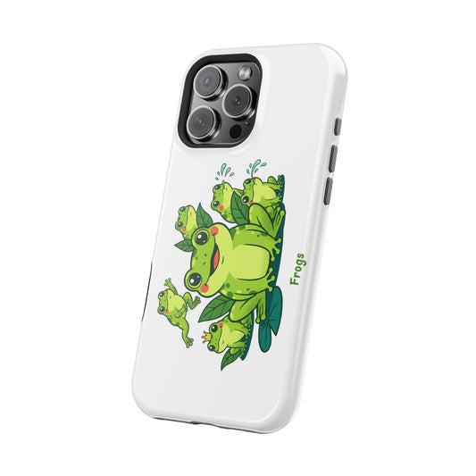 Frog Family Magnetic Impact-Resistant Phone Case