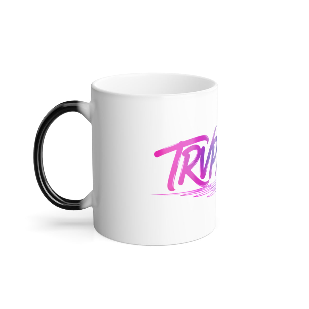 Color Morphing Mug — 'TRVP MUSIC' Gradient Heat-Change Coffee Cup (11oz)