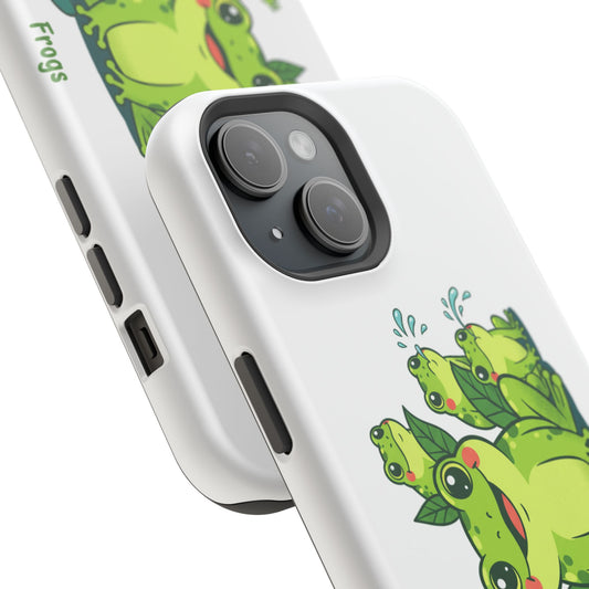 Frog Family Magnetic Impact-Resistant Phone Case