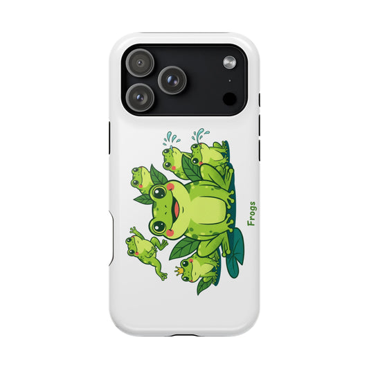 Frog Family Magnetic Impact-Resistant Phone Case