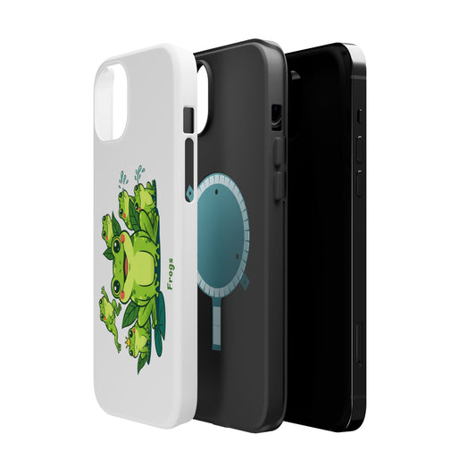 Frog Family Magnetic Impact-Resistant Phone Case