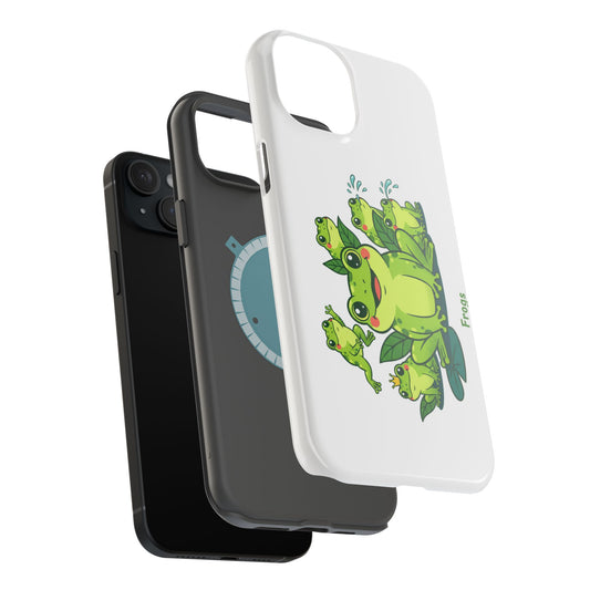 Frog Family Magnetic Impact-Resistant Phone Case