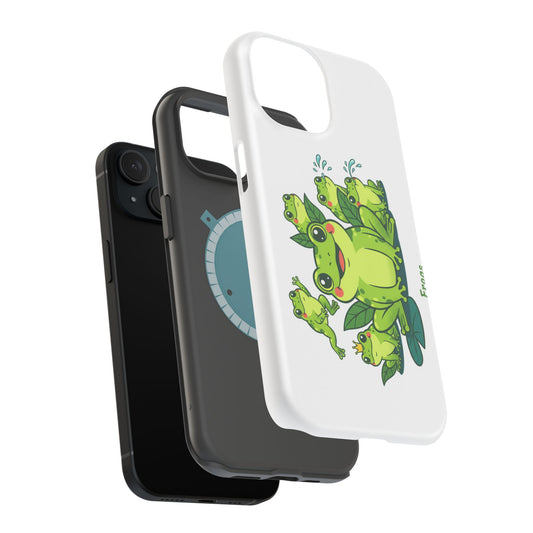 Frog Family Magnetic Impact-Resistant Phone Case