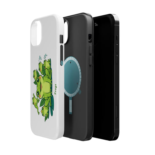 Frog Family Magnetic Impact-Resistant Phone Case