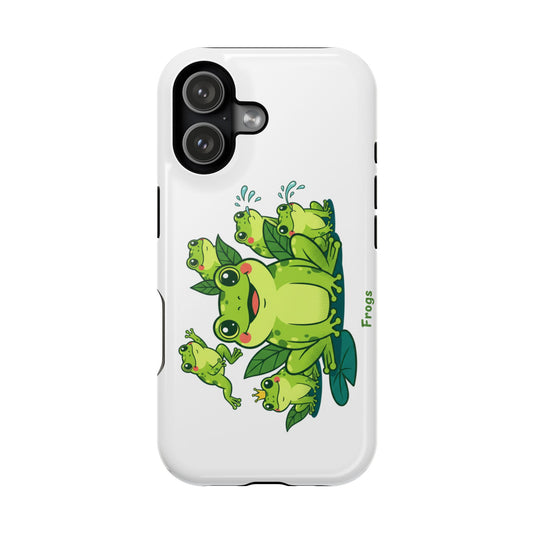 Frog Family Magnetic Impact-Resistant Phone Case