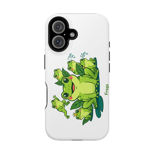 Frog Family Magnetic Impact-Resistant Phone Case