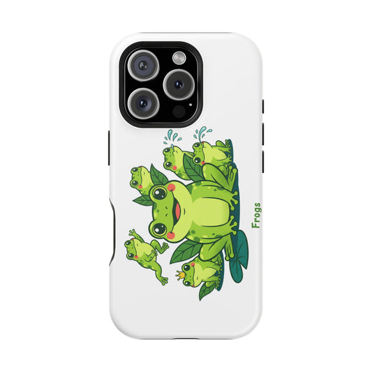 Frog Family Magnetic Impact-Resistant Phone Case