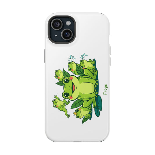 Frog Family Magnetic Impact-Resistant Phone Case