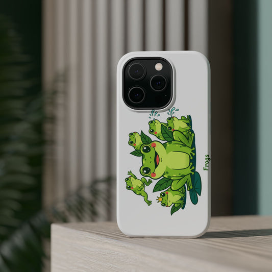 Frog Family Magnetic Impact-Resistant Phone Case