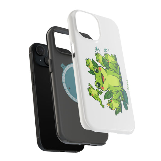 Frog Family Magnetic Impact-Resistant Phone Case